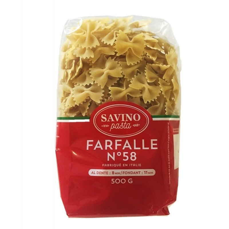 Pâtes Farfalle n°58 - Paquet 500g