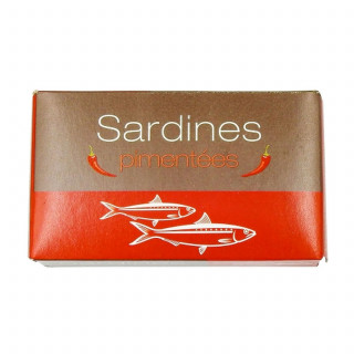 Sardines pimentées - Conserve 125g