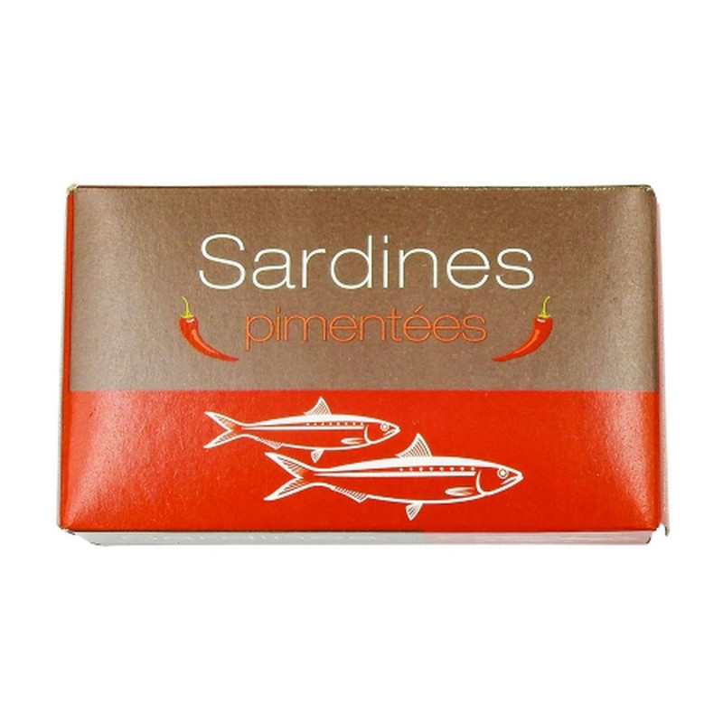Sardines pimentées - Conserve 125g