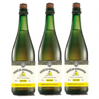 Lot 3x Poiré de Normandie - Bouteille 750ml