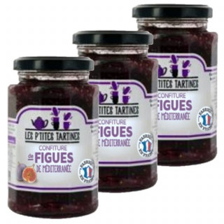 Lot 3x Confiture de figues de Méditerranée - Pot 315g