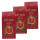 Lot 3x Infusion rooibos fruits rouges - Boîte 32g