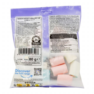 Lot 6x Guimauve mellows - Halal - Sachet 80g