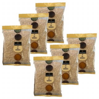 Lot 6x Ail semoule - Sachet 250g