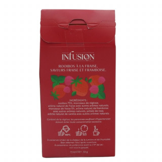 Lot 6x Infusion rooibos fruits rouges - Boîte 32g