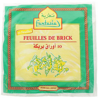 Lot 10x Feuilles de brick 10 feuilles - Sachet 170g