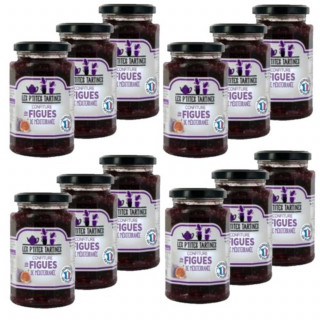 Lot 12x Confiture de figues de Méditerranée - Pot 315g