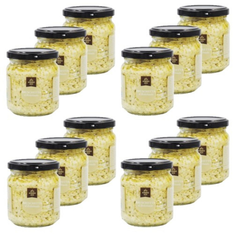 Lot 12x Bruschetta d'artichauts - Pot 190g