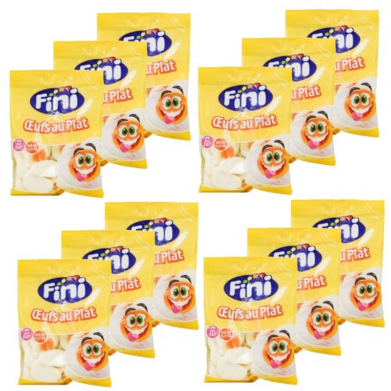 Lot 12x Œufs au plat - Halal - Sachet 90g