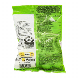 Lot 12x Melon bubble gum - Halal - Sachet 90g