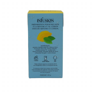 Lot 12x Infusion à froid menthe citron - Boîte 37,5g