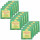 Lot 15x Feuilles de brick 10 feuilles - Sachet 170g