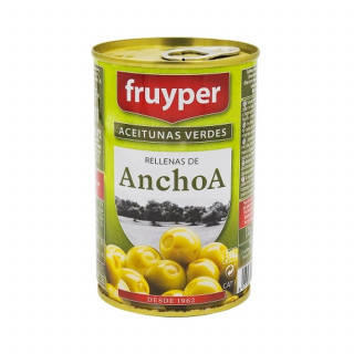 Lot 6x Olives farcies à la pâte d'anchois - Conserve 300g