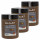 Lot 3x Pâte à tartiner chocolat cacahuète Kikawet - Pot 570g