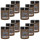 Lot 12x Pâte à tartiner chocolat cacahuète Kikawet - Pot 570g