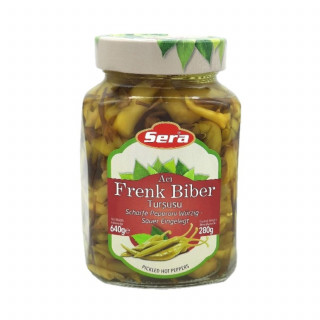 Piments forts marinés - Bocal 640g