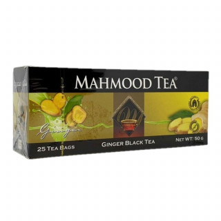 Thé noir Ceylan au gingembre - 25 sachets - Boîte 50g