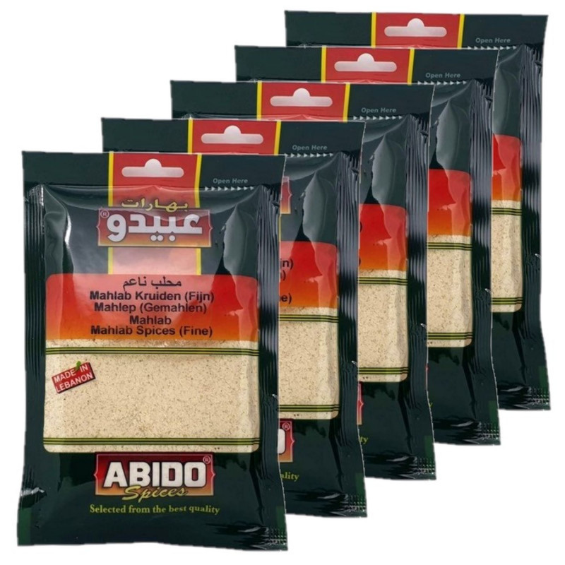 Lot 5x Epices Mahlab moulues - Sachet 50g