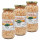 Lot 3x Haricots blancs - Bocal 540g