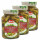 Lot 3x Piments forts marinés - Bocal 640g