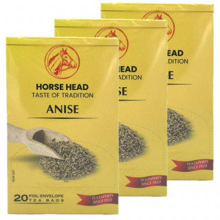 Lot 3x Thé à l'anis - 20 sachets - Boîte 40g
