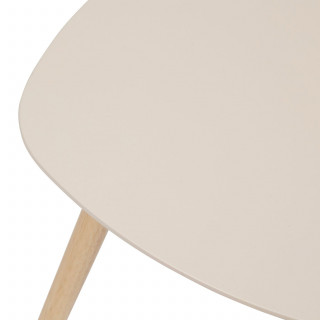 Ensemble de 3 tables d'appoint MILEO - Beige