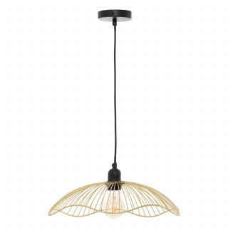 Suspension filaire en métal GALT - Diam. 34 cm - Doré