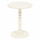 Table à café ronde en bois ALIX - Ivoire