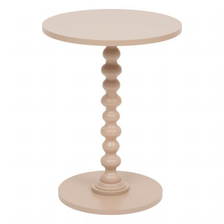 Table à café ronde en bois ALIX - Noisette