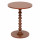 Table à café ronde en bois ALIX - Terracotta
