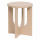 Table à café ronde en bois BLOOM - Noisette