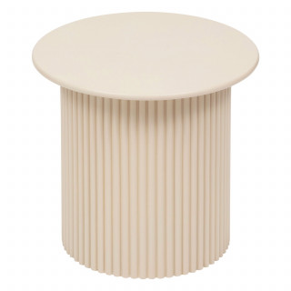 Ensemble de 2 tables à café en bois EINO - Beige