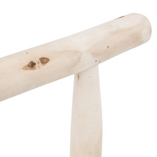 Valet 2 niveaux en bois naturel AINARA - Beige
