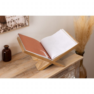 Porte-livre en bois OREL - Beige