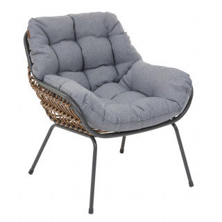 Salon de jardin 4 places PAOPAO - Graphite