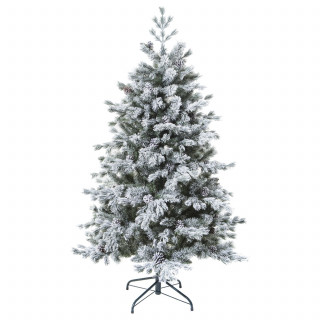Sapin enneigé format moyen YUKON - Vert