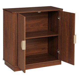 Buffet 2 portes effet noyer WANY - Marron