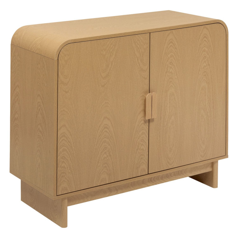 Buffet 2 portes effet bouleau LEE - Beige Buffet 2 portes effet bouleau LEE - Beige