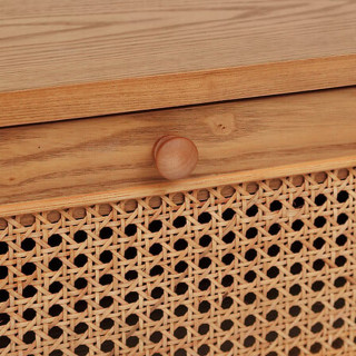 Commode 3 tiroirs TIRIA - Marron