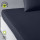 Drap housse 2 places - 100% coton BIO - 140 x 200 cm - Bleu navy