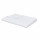 Drap plat - 100% coton BIO - 180 x 290 cm - Blanc craie