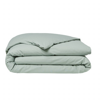 Housse de couette 2 places - 100% coton BIO - 240 x 260 cm - Vert céladon