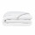 Housse de couette 2 places - 100% coton BIO - 240 x 260 cm - Blanc craie
