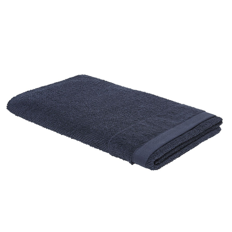 Maxi drap de bain - 100% coton BIO - 90 x 150 cm - Bleu navy