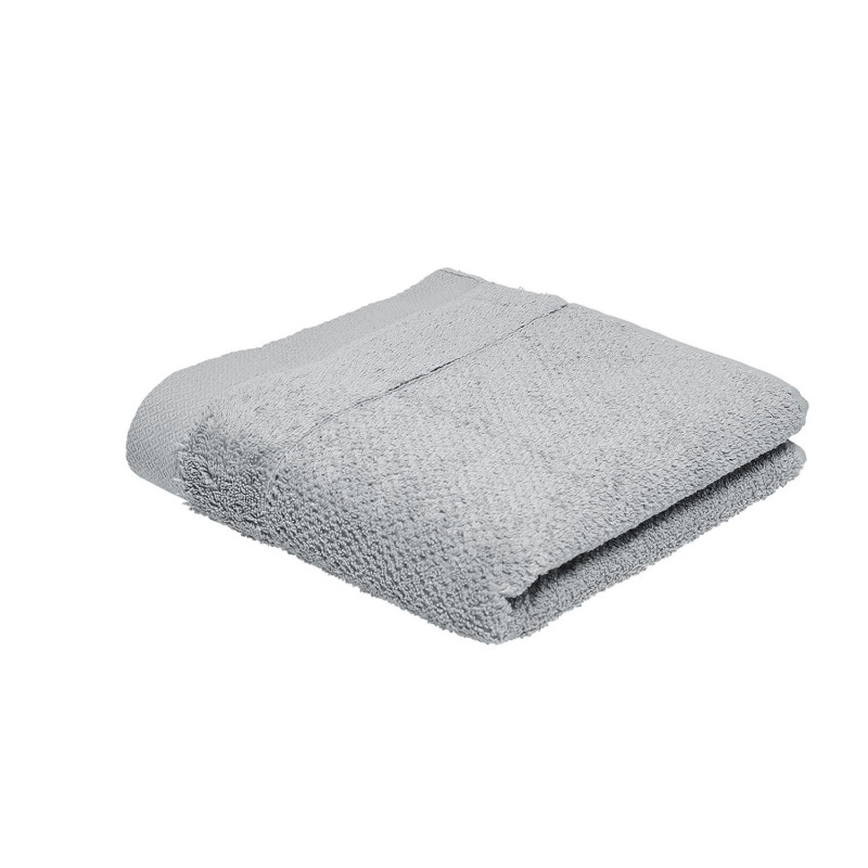 Serviette de toilette - 100% coton BIO - 50 x 90 cm - Gris acier