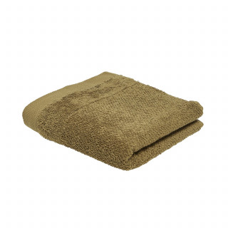 Serviette de toilette - 100% coton BIO - 50 x 90 cm - Marron bronze