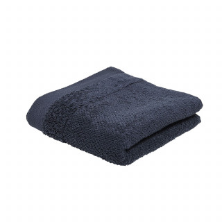 Serviette de toilette - 100% coton BIO - 50 x 90 cm - Bleu navy