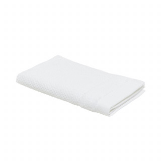 Serviette pour invité - 100% coton BIO - 30 x 50 cm - Blanc craie