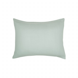 Taie d'oreiller rectangulaire - 100% coton BIO - 50 x 70 cm - Vert céladon