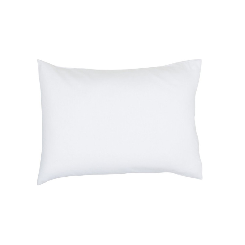 Taie d'oreiller rectangulaire - 100% coton BIO - 50 x 70 cm - Blanc craie Taie d'oreiller rectangulaire - 100% coton BIO - 50 x 70 cm - Blanc craie